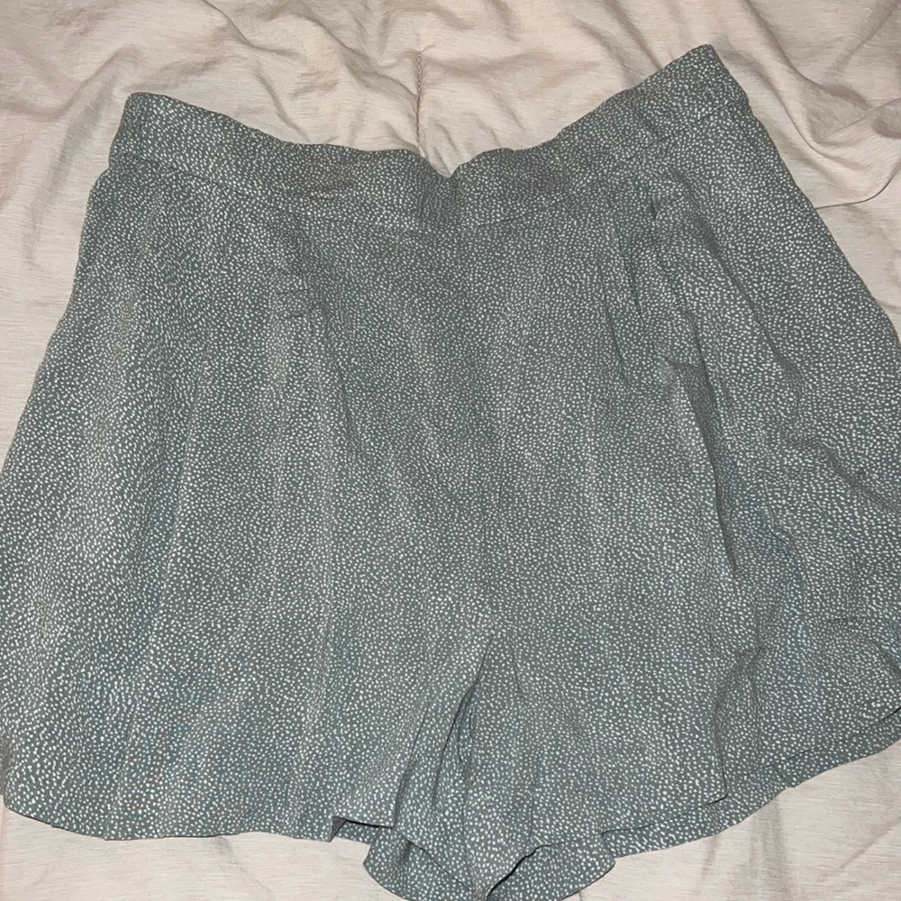 Green shorts